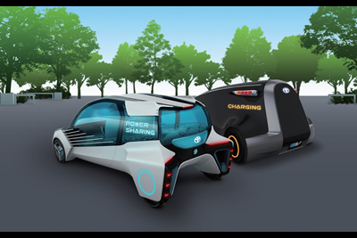 Toyota FCV PLUS Hydrogen Fuel Cell Concept